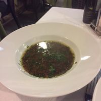 lentil soup at La Zagara in Taormina