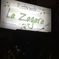 sign at La Zagara in Taormina