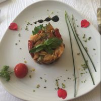 A small portion for €9 at La Zagara in Taormina