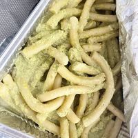 I had to keep ordering this pistachio pasta to fulfill this new addiction I acquired for pistachio pasta.  Even to go! So DELICIOUS!!!  at La Zagara in Taormina