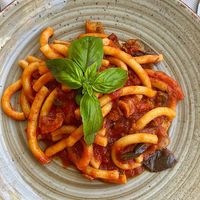 Pasta alla norma  at La Zagara in Taormina