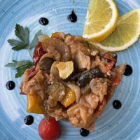 Caponata  at La Zagara in Taormina