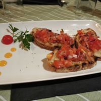 Bruschetta at La Zagara in Taormina