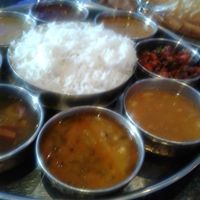 Thali special at Bhimas Veg in Artesia