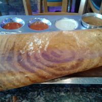 potato and veggie dosa at Bhimas Veg in Artesia
