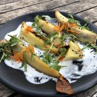 Japanese sweet potato   at Plant Food + Wine in Los Angeles