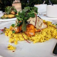 HARISSA CAULIFLOWER
Saffron Rice, Fried Caper Tahini at Plant Food + Wine in Los Angeles