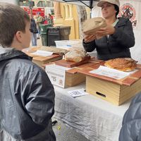 Sasquatch Sourdough  at Farmer's Market in San Luis Obispo