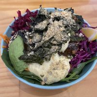Incredible nourish bowl - filling and tasty  at Day Kitty in Warrnambool