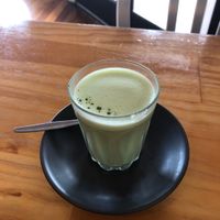 Green matcha tea  at Day Kitty in Warrnambool
