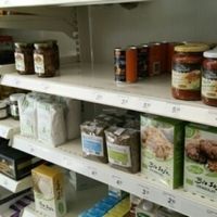 Shelf at Vegekauppa in Helsinki