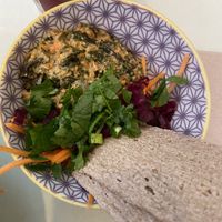 Seaweed salade  at Le Botaniste in Ghent