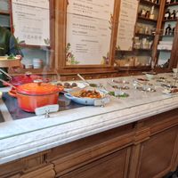 The good food waiting 😉 at Le Botaniste in Ghent