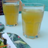 Iced tea at Le Botaniste in Ghent