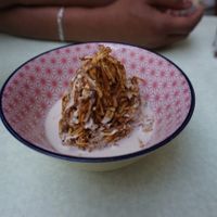 apple vulcano at Le Botaniste in Ghent