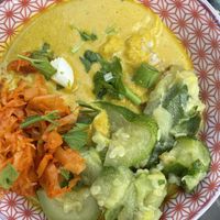 Tibetan bowl  at Le Botaniste in Ghent