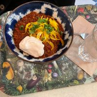 Chili sin carné   at Le Botaniste in Ghent