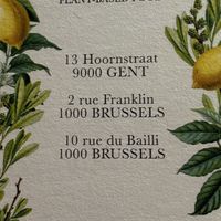   at Le Botaniste in Ghent