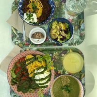 😍💚 Seasonal salad & Chili bowl & soup & avocado  at Le Botaniste in Ghent