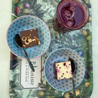 Desserts💚😍  at Le Botaniste in Ghent