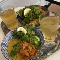 Tibetan mama & Ice tea   at Le Botaniste in Ghent