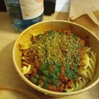 Pasta Bolognese at Le Botaniste in Ghent