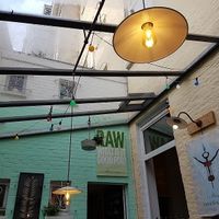 veranda at the back at Le Botaniste in Ghent