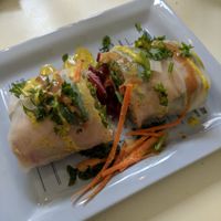Spring roll at Le Botaniste in Ghent