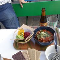 Lunch menu at Le Botaniste in Ghent