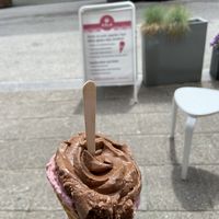 Chocolate 🍫 and strawberry 🍓  at Köld in Malmo