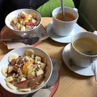 Delicious smoothie bowls!  at nimmersatt in Vienna