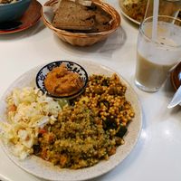 Vegan breakfast (large) at nimmersatt in Vienna