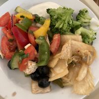 Salads  at Country Life Restaurant in Prague