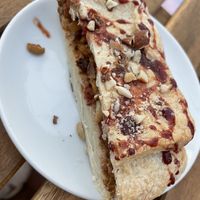 Apple pie  at Country Life Restaurant in Prague