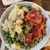 .  at Country Life Restaurant in Prague