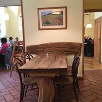 Inside  at Country Life Restaurant in Prague