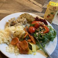 From the buffet! at Country Life Restaurant in Prague