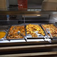 Pumpkin soup on the left was adorable. at Country Life Restaurant in Prague