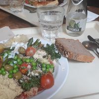 Buffet at Country Life Restaurant in Prague