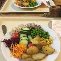 Hearty food at Country Life Restaurant in Prague