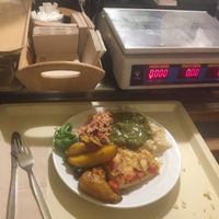 Food by weight  at Country Life Restaurant in Prague