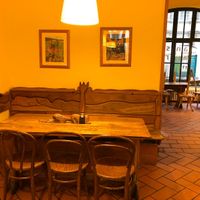 A very cosy atmoshere at Country Life Restaurant in Prague