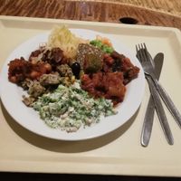 Food at Country Life Restaurant in Prague