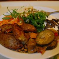 My dinner at Country Life Restaurant in Prague