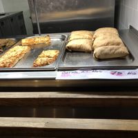 Pizza and burrito  at Country Life Restaurant in Prague