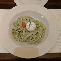 Ma:Noodles - rice noodles with pesto and burratina cheese at Matoni in Split