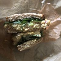 Chickpea Salad Sandwich 10/10  at Seasons' Eatings in Napoleon
