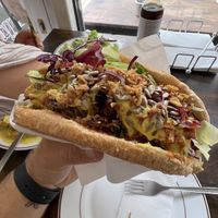 Döner  at Loving Hut in Lueneburg