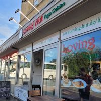 The shop at Loving Hut in Lueneburg