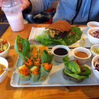 Tapas and burger menus at simpleRAW in Copenhagen